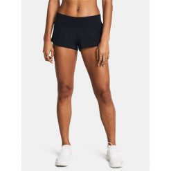 Spodenki do biegania damskie Under Armour Launch Pro 2''. Czarne szorty damskie Under Armour, bez wzorów, sportowe. Za 149.99 zł.