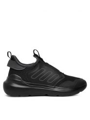 Adidas Sneakersy Tensaur Comfort JR7662 Czarny. Czarne buty sportowe dziewczęce Adidas, bez wzorów, z materiału, bez zapięcia. Za 159.99 zł.