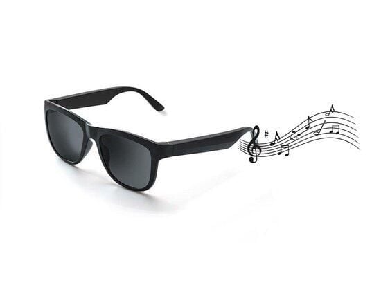 Caliber Soundglasses okulary przeciwsłoneczne Bluetooth polaryzowane - czarne. Czarne okulary przeciwsłoneczne damskie CALIBER TRUCK CO. Za 272.49 zł.