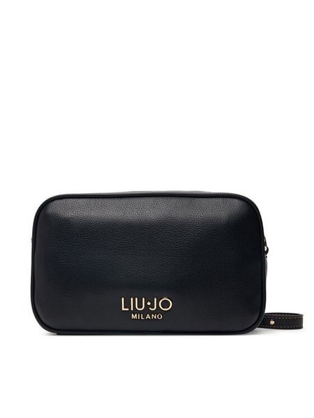 Liu Jo Torebka AF6137 E1120 Czarny. Czarne listonoszki damskie Liu Jo, bez wzorów, ze skóry, bez dodatków. Za 469.99 zł.