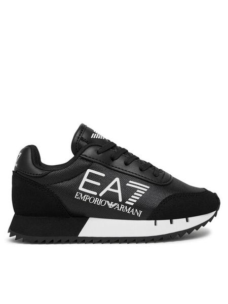 EA7 Emporio Armani Sneakersy 7Y000010 AF11981 MC011 Czarny. Czarne buty sportowe chłopięce EA7 Emporio Armani, bez wzorów, ze skóry, bez zapięcia. Za 579.99 zł.