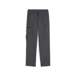 Męskie spodnie z tkaniny PUMATECH Better PUMA Dusky Gray. Fioletowe spodnie materiałowe męskie Puma, bez wzorów, z tkaniny, sportowe. Za 279.00 zł.