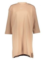 Nike Sukienka dresowa "Phoenix" w kolorze pomarańczowym rozmiar: S. Pomarańczowe sukienki damskie Nike, s, bez wzorów, z dresówki, bez kołnierzyka, bez ramiączek, mini. Za 173.99 zł.