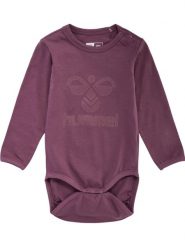 Body z długim rękawem dla dziewczynki Hummel Fastwo Flipper. Fioletowe koszulki dziewczęce HUMMEL, l, bez wzorów, z bawełny, bez ramiączek. Za 157.50 zł.