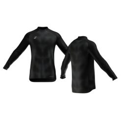 Koszulka bramkarska do piłki nożnej Kipsta F500. Czarne t-shirty damskie KIPSTA, xl, bez wzorów, bez kołnierzyka. Za 119.99 zł.