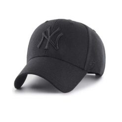 Czapka z daszkiem 47 Brand New York Yankees '47 MVP Czarna - B-MVPSP17WBP-BKB. Czarne czapki męskie 47 Brand, bez wzorów, sportowe. W wyprzedaży za 109.00 zł.