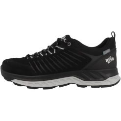 Buty do chodzenia męskie Hanwag Blueridge Low Es. Czarne buty trekkingowe męskie Hanwag, z materiału, bez zapięcia, trekkingowe. Za 676.00 zł.