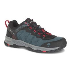 Buty trekkingowe męskie niskie Trezeta HYPE WP. Czerwone buty trekkingowe męskie Trezeta, z materiału, bez zapięcia, trekkingowe. Za 382.42 zł.