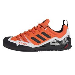 Buty adidas Terrex Swift Solo 2 M IE6902 pomarańczowe. Brązowe buty trekkingowe męskie z materiału, bez zapięcia, adidas terrex. Za 670.26 zł.