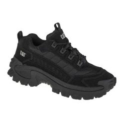 Męskie Buty Intruder Nubuck. Czarne buty trekkingowe męskie CATerpillar, z nubiku, bez zapięcia, trekkingowe. Za 746.99 zł.