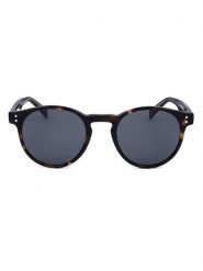 Levi's Męskie okulary przeciwsłoneczne w kolorze brązowo-granatowym rozmiar: 50. Brązowe okulary przeciwsłoneczne męskie Levi's, z tworzywa sztucznego. Za 120.52 zł.
