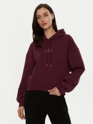 Gap Bluza 588015-02 Czerwony Relaxed Fit. Czerwone bluzy bez kaptura damskie GAP, xl, z bawełny. Za 189.99 zł.