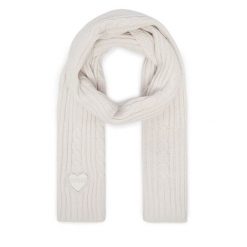 Szalik Guess. Białe szaliki i kominy damskie Guess, z aplikacjami. Za 134.99 zł.