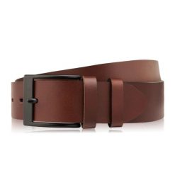Pasek skórzany 120cm brązowy PAOLO PERUZZI PG-05-BRBL-120. Brązowe paski męskie Paolo Peruzzi, bez wzorów, z jeansu, eleganckie. Za 59.99 zł.