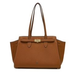 Torebka Aigner. Brązowe torebki klasyczne damskie Aigner, bez wzorów, bez dodatków. Za 3,259.00 zł.