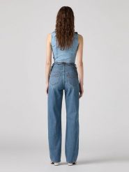 Levi's Dżinsy - Comfort fit - w kolorze niebieskim rozmiar: W25/L32. Niebieskie jeansy damskie Levi's, z podwyższonym stanem. Za 159.59 zł.