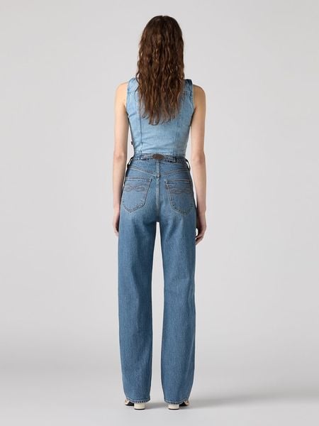Levi's Dżinsy - Comfort fit - w kolorze niebieskim rozmiar: W25/L32. Niebieskie jeansy damskie Levi's, z podwyższonym stanem. Za 159.59 zł.