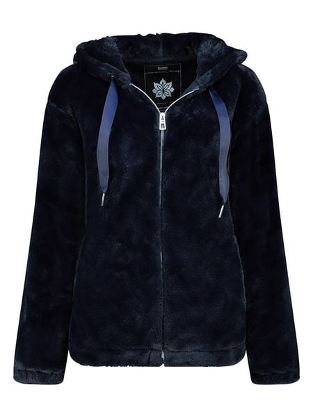 Geographical Norway Kurtka polarowa "Urose" w kolorze granatowym rozmiar: XL. Niebieskie kurtki damskie Geographical Norway, xl, bez wzorów, z polaru, bez kaptura. Za 148.26 zł.