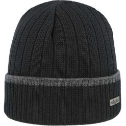 Czapka Eisglut Jackg Cotton. Czarne czapki męskie EISGLUT, na zimę, bez wzorów, z bawełny, eleganckie. Za 174.50 zł.