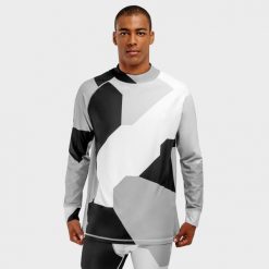 Podkoszulka termoaktywna męska Slush Camo. Czarne bielizna termoaktywna męska SIROKO, m, bez wzorów. Za 292.00 zł.