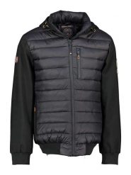 Geographical Norway Kurtka przejściowa "Boswell" w kolorze czarnym rozmiar: 3XL. Czarne kurtki męskie Geographical Norway, xl, bez wzorów, bez kaptura. Za 231.68 zł.