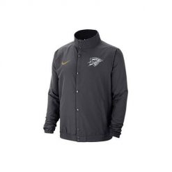 Kurtka uniwersalna męska Nike Nba Oklahoma City Thunder. Czarne kurtki treningowe męskie Nike, m, bez wzorów, z syntetyku, do biegania. Za 329.00 zł.
