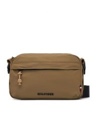 Tommy Hilfiger Saszetka Th Colour Ew Reporter AM0AM13219 Khaki. Brązowe saszetki męskie Tommy Hilfiger, ze skóry. Za 229.99 zł.