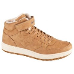 Buty Lotto Paliot Fur 2400192U-7212 beżowy. Brązowe buty sportowe na co dzień męskie z futra, bez zapięcia. Za 227.70 zł.