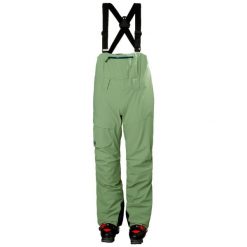 Spodnie narciarskie dla kobiet Helly Hansen Verglas BC. Zielone spodnie dresowe damskie Helly Hansen, na zimę, bez wzorów. W wyprzedaży za 955.55 zł.