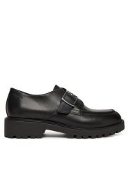 Vagabond Shoemakers Półbuty Kenova 6041-101-20 Czarny. Czarne półbuty damskie Vagabond Shoemakers, bez wzorów, ze skóry, bez obcasa, na płaskiej podeszwie. Za 629.99 zł.