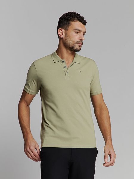 No Excess Koszulka polo w kolorze khaki rozmiar: 3XL. Brązowe koszulki polo męskie No Excess, xl, bez wzorów, bez ramiączek. Za 69.99 zł.