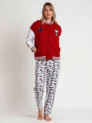 Peanuts Bluza w kolorze biało-czerwonym rozmiar: XL. Białe bluzy bez kaptura damskie Peanuts, xl, z bawełny. Za 137.95 zł.