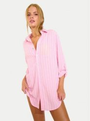 Banana Moon Koszula Garel Galeana MVD33 Różowy Regular Fit. Czerwone koszule damskie Banana Moon, s, bez wzorów, z syntetyku, bez kołnierzyka, bez ramiączek. Za 449.99 zł.