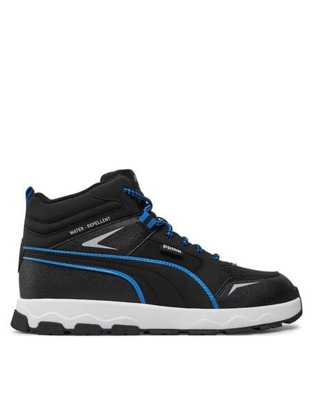 Puma Sneakersy Evolve Trail Jr 397644 01 Czarny. Czarne buty sportowe chłopięce Puma, bez wzorów, ze skóry, bez zapięcia. Za 299.99 zł.