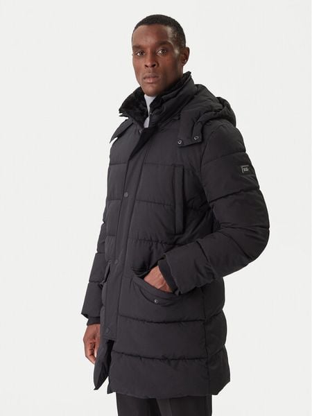 KARL LAGERFELD Kurtka zimowa 505035 554586 Czarny Regular Fit. Czarne kurtki męskie Karl Lagerfeld, na zimę, m, bez wzorów, z syntetyku, bez kaptura. Za 1,869.00 zł.