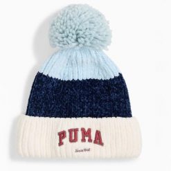 Czapka Zimowa Puma Varsity Beanie. Niebieskie czapki zimowe damskie Puma. Za 79.20 zł.