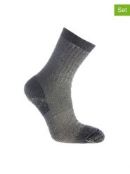 Seger Skarpety funkcyjne (2 pary) w kolorze szarym rozmiar: 37-39. Szare skarpetki męskie Seger, bez wzorów, z dzianiny. Za 43.99 zł.
