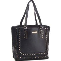 Torebka MONNARI - BAG4870-020 Black. Czarne torebki klasyczne damskie Monnari, bez wzorów, ze skóry ekologicznej, bez dodatków. W wyprzedaży za 139.00 zł.