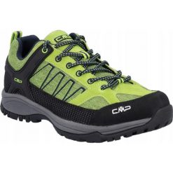 Buty trekkingowe dla mężczyzn CMP Sun Hiking. Zielone buty trekkingowe męskie CMP, bez zapięcia, trekkingowe. W wyprzedaży za 279.99 zł.