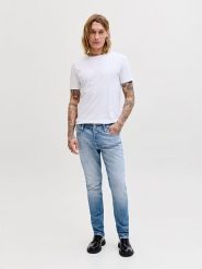 Jack & Jones Dżinsy "Glenn" - Skinny fit - w kolorze błękitnym rozmiar: W30/L32. Niebieskie jeansy męskie Jack & Jones. Za 195.99 zł.