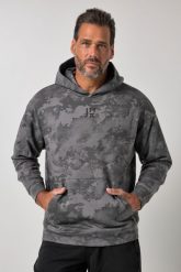 Męska Bluza z kapturem fitness moro kaptur do rozm. 7 XL. Szare bluzy sportowe męskie JAY-PI, bez wzorów, z bawełny, bez kołnierzyka, bez ramiączek. Za 349.99 zł.