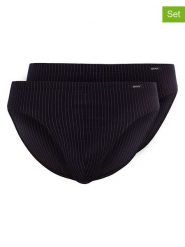 Skiny Slipy (2 pary) w kolorze czarnym rozmiar: XL. Czarne slipki męskie Skiny, bez wzorów. Za 72.95 zł.
