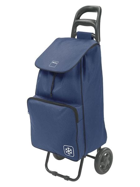 Metaltex Wózek "Krokus" w kolorze niebieskim na zakupy - 50 l rozmiar: onesize. Niebieskie shopper bag damskie metaltex, bez wzorów, z tworzywa sztucznego, duże, bez dodatków. Za 161.73 zł.