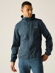 Regatta Kurtka softshellowa "Tredmoor" w kolorze granatowym rozmiar: M. Niebieskie kurtki outdoor męskie Regatta, m, bez wzorów, bez kaptura. Za 176.50 zł.