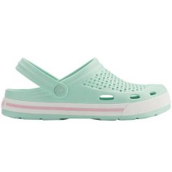 Klapki basenowe damskie Coqui Lindo. Białe klapki damskie Coqui, bez wzorów, bez obcasa. Za 151.99 zł.