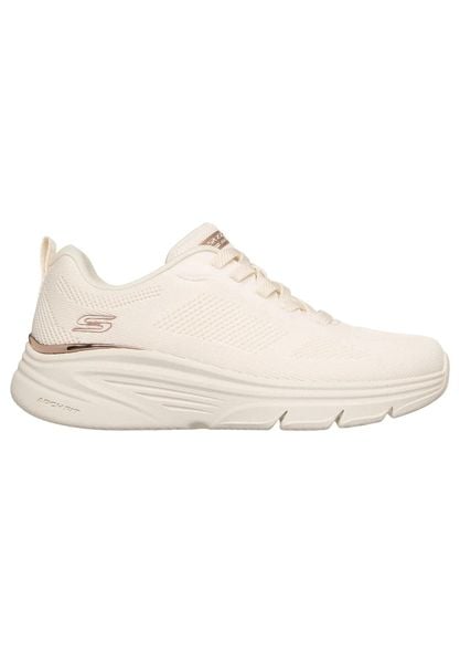 Buty SKECHERS BOBS ARCH FIT ELEV8 Biały. Białe obuwie trekkingowe damskie Skechers, na fitness i siłownię. Za 283.99 zł.