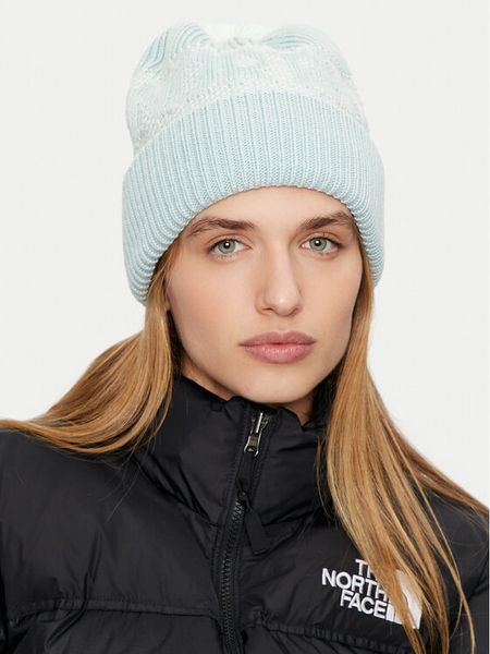The North Face Czapka Retro Cabin Beanie NF0A88QW9BO Zielony. Zielone czapki zimowe damskie The North Face, z materiału. Za 129.99 zł.