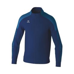 Kurtka z dresu Erima Evo Star. Niebieskie kurtki damskie Erima, bez wzorów, z dresówki, retro, bez kaptura. Za 205.50 zł.