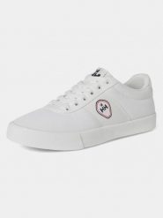 Buty Damskie Helly Hansen Archboard. Białe buty sportowe na co dzień damskie Helly Hansen, bez wzorów, z gumy, żeglarskie. Za 249.00 zł.
