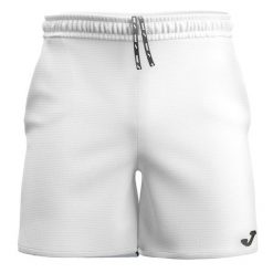 Szorty Joma Iconic. Białe szorty męskie Joma, bez wzorów, z materiału, klasyczne. Za 179.30 zł.